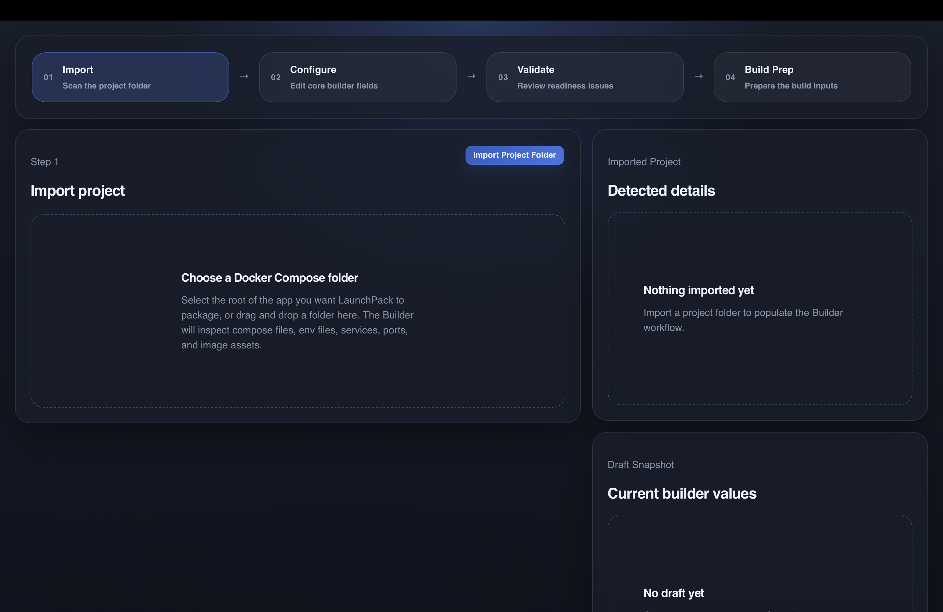 LaunchPack screenshot 1